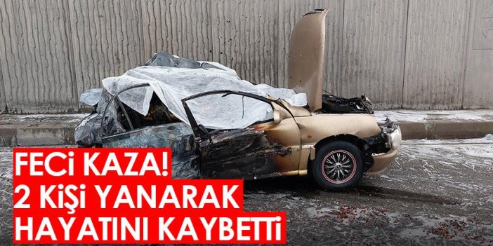 Samsun'da feci kaza! 2 kişi yanarak hayatını kaybetti