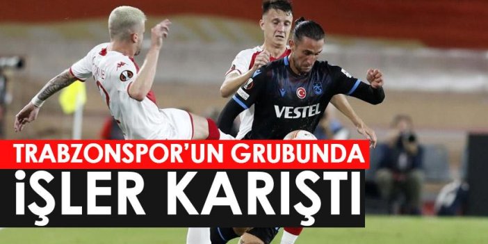 Trabzonspor'un Avrupa grubundaki son durum ne?
