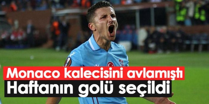 Trabzonspor'un Monaco'ya attığı gol haftanın golü oldu
