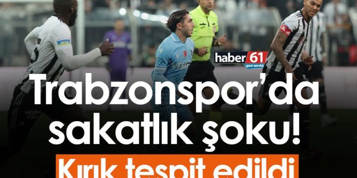 Trabzonspor'a Abdülkadir Ömür şoku! Kırık tespit edildi