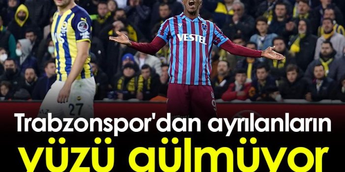 Trabzonspor'dan ayrılanların yüzü gülmüyor