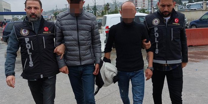 Samsun'da uyuşturucu ticaretinde 2 kişi gözaltına alındı