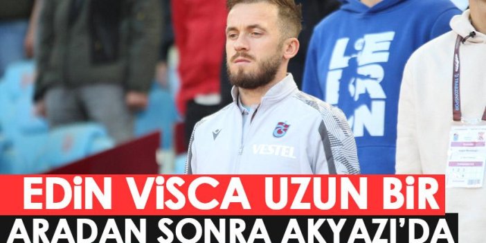 Trabzonspor'un yıldızı Visca arkadaşlarını yalnız bırakmadı!