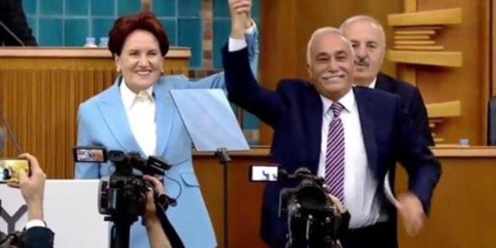 AK Parti'den ayrılan Fakıbaba, İYİ Parti rozetini taktı