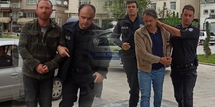 Samsun'da 6 milyon değerinde altın ve döviz çalan şahıslar tutuklandı
