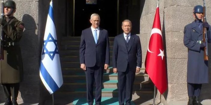 Milli Savunma Bakanı Hulusi Akar İsrailli mevkidaşıyla bir araya geldi