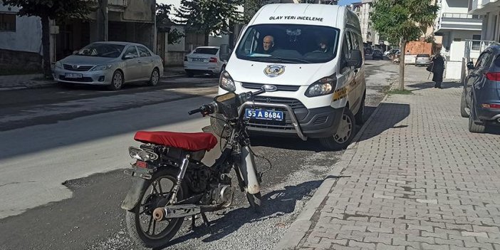 Samsun'da çalıntı motosiklet ele geçirildi: 1 gözaltı