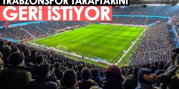 Trabzonspor taraftarına Konyaspor maçı öncesi flaş çağrı!