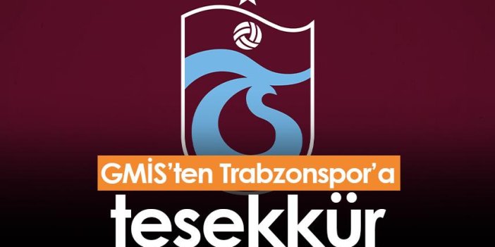 GMİS’ten madenci ailelere yardımı nedeniyle Trabzonspor’a teşekkür
