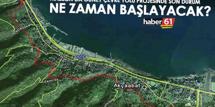 Trabzon’da Güney Çevre Yolu’nda son durum nedir?