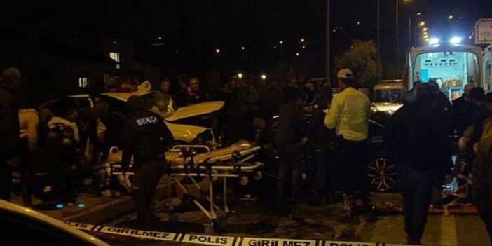 Kayseri'de 2 otomobilin çarpıştığı kazada 2 kişi öldü, 6 kişi yaralandı