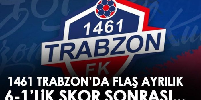 1461 Trabzon’da flaş istifa! Yollar ayrıldı