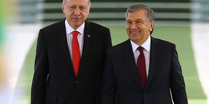 Cumhurbaşkanı Erdoğan Özbekistan'a gitti! Temaslar 2 gün sürecek