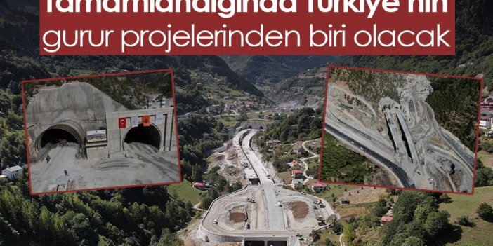 Tamamlandığında Türkiye’nin gurur projelerinden biri olacak