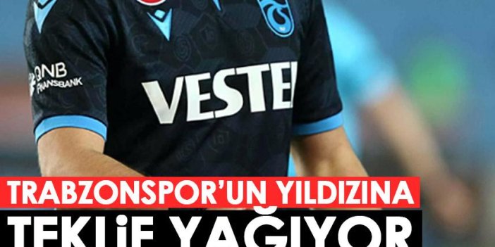 Trabzonspor'un yıldızına teklif yağıyor! Yönetim kararını verdi