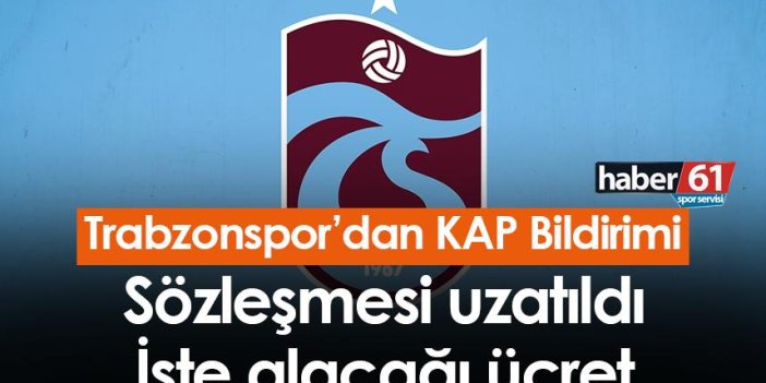 Trabzonspor Hüseyin Türkmen ile sözleşmesini uzattı