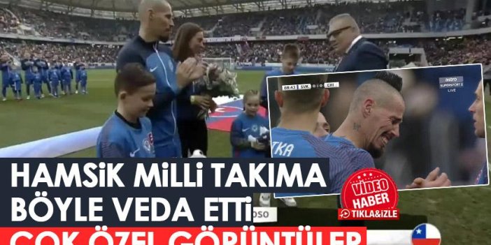 Trabzonspor'un yıldızı Marek Hamsik veda etti! Çok özel görüntüler
