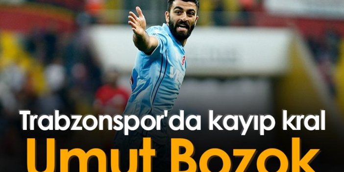 Trabzonspor'da kayıp kral Umut Bozok