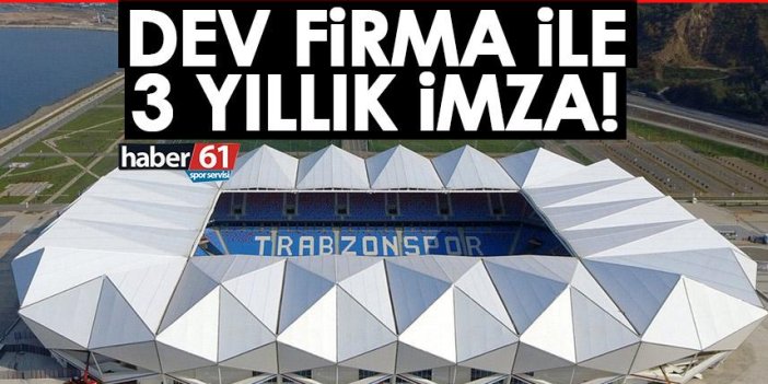 Trabzonspor stat sponsorluğunda sona geldi! Dev firma ile 3 yıllık imza!