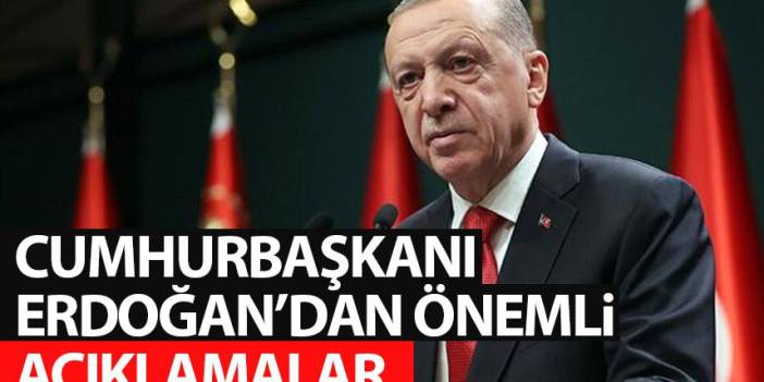 Cumhurbaşkanı Erdoğan: "Düzce deprem bölgesinde 87 milyon lira kullanıldı"