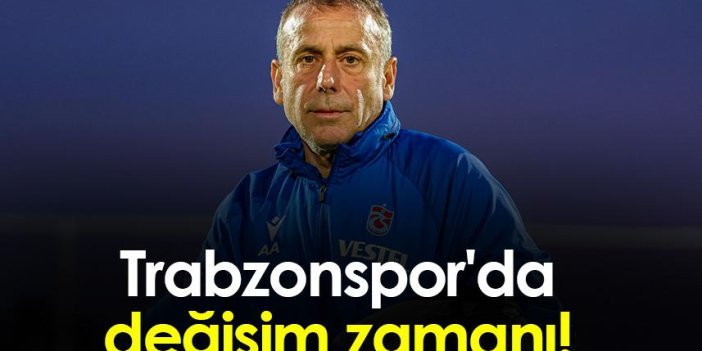 Trabzonspor'da değişim zamanı!