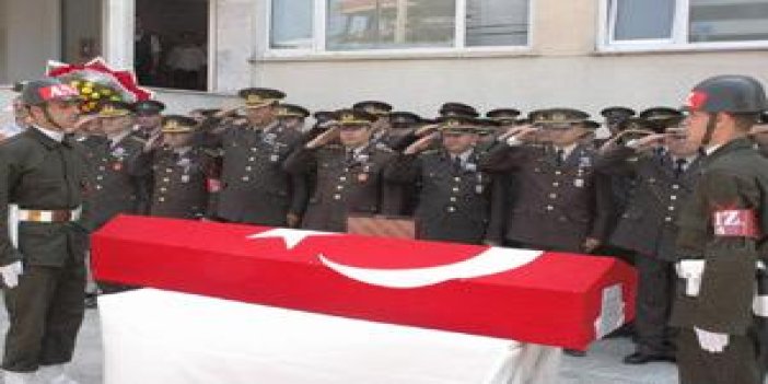 Şehit Cenazesi Trabzon'da