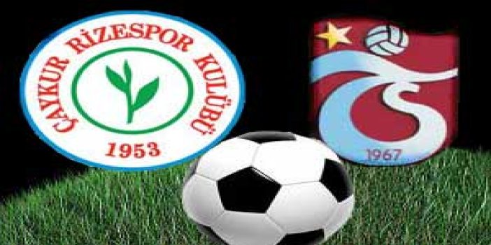 Rizespor 0 Trabzonspor 4
