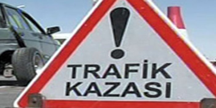 Trabzon'da trafik kazası bilançosu