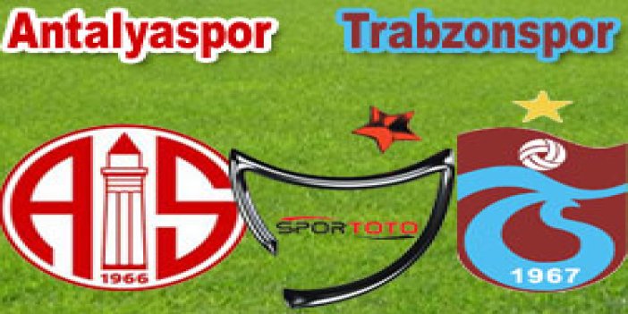 Antalyaspor: 2 - Trabzonspor: 1