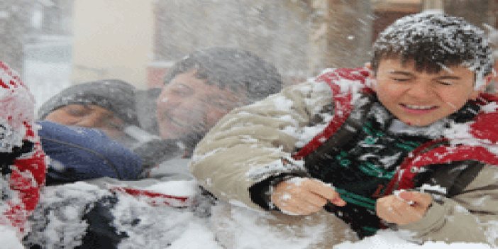 Kar nedeniyle 9 ilde okullar tatil