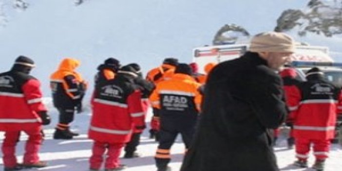 Çaykara'da kar altında 1 kişi daha bulundu