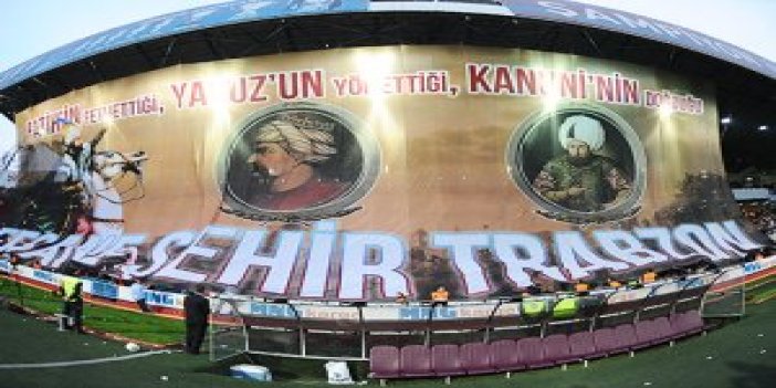Trabzonspor'dan pankart tepkisi