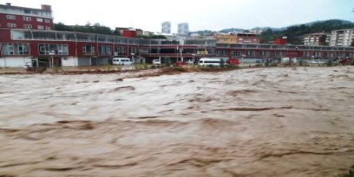 Trabzon'da sel alarmı!