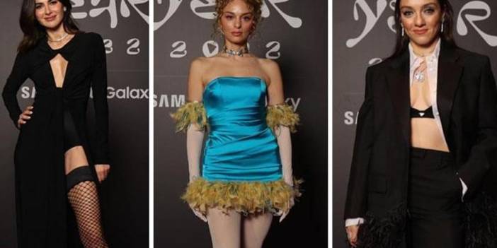 Ünlü isimler, GQ Türkiye Ödül Töreni'nde şıklık yarışına girdi