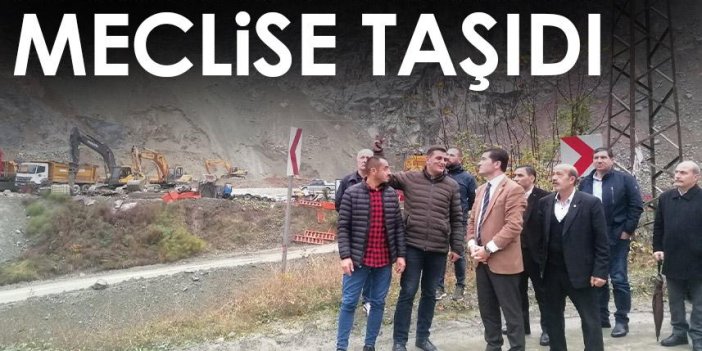 CHP’li Ahmet Kaya Trabzon’daki o yolu meclise taşıdı