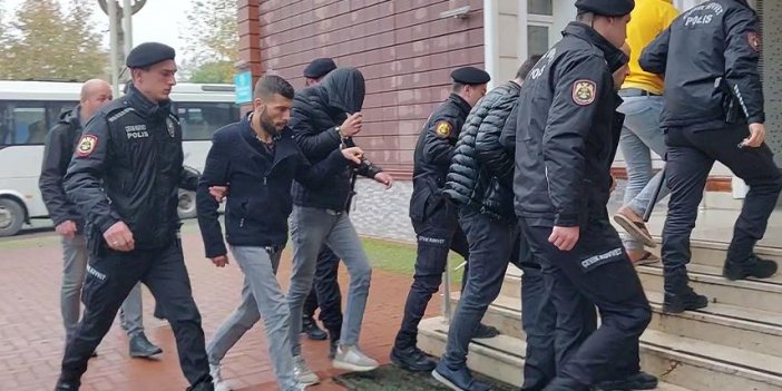 Samsun'da uyuşturucu operasyonunda yakalanan 5 zanlı tutuklandı