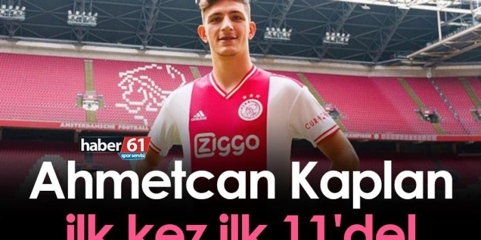 Ahmetcan Kaplan yeni takımında ilk kez ilk 11'de!