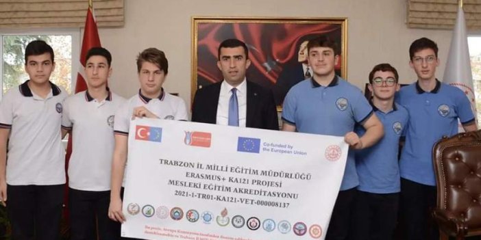 Yurtdışında staj yapan öğrenciler Trabzon'a döndü