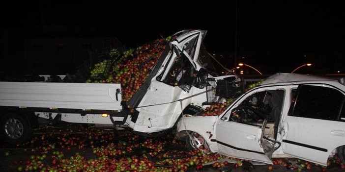 Samsun'da trafik kazası: 1 ölü,1 yaralı