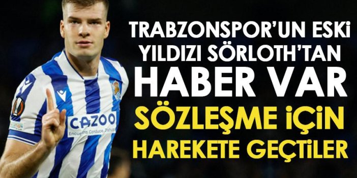 Trabzonspor'un eski yıldızı Sörloth'tan haber var! Karar verildi bonservisi alınıyor