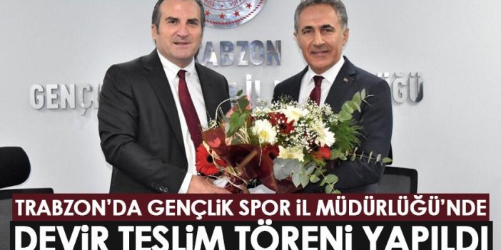 Trabzon’da il müdürlüğünde devir teslim yapıldı