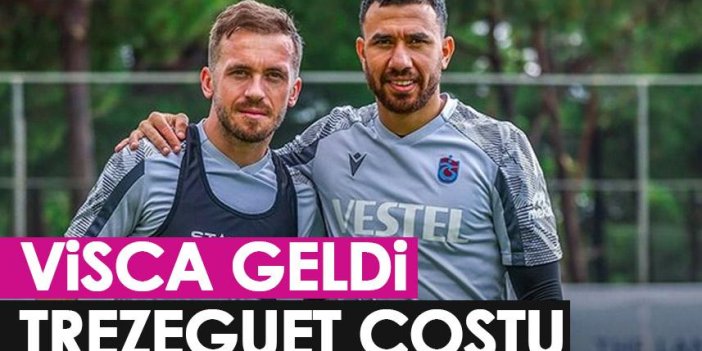 Trabzonspor'da Visca geldi Trezeguet coştu