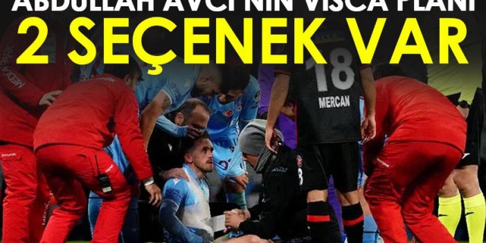 Trabzonspor'da Abdullah Avcı'nın Visca planı! 2 seçenek var