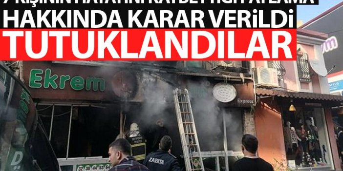 Aydın'daki patlama sonrası flaş karar! Tutuklandılar