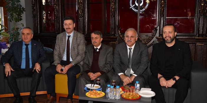 Başkan Zorluoğlu gazetecilerle buluştu