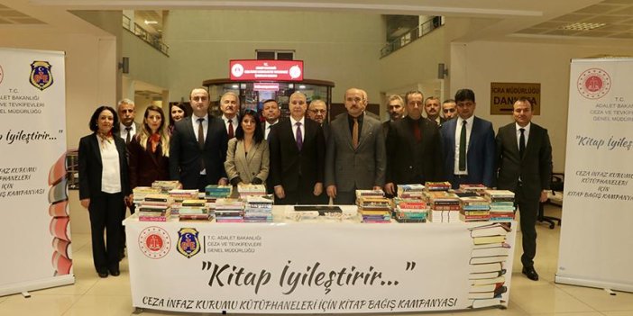 Trabzon'da cezaevi kütüphaneleri için kitap bağışı kampanyası başlatıldı