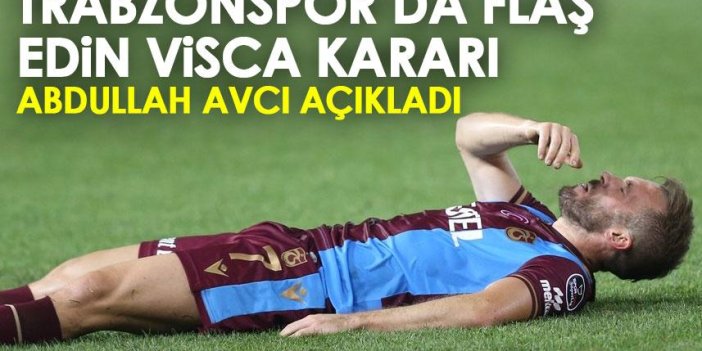 Trabzonspor'da Edin Visca kararı! Abdullah Avcı açıkladı