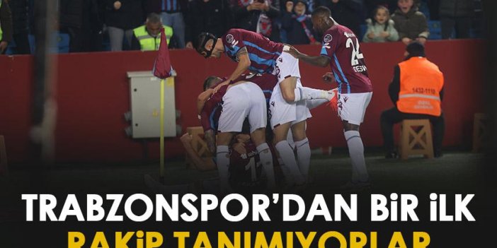 Trabzonspor ilki başardı! Rakip tanımıyor!