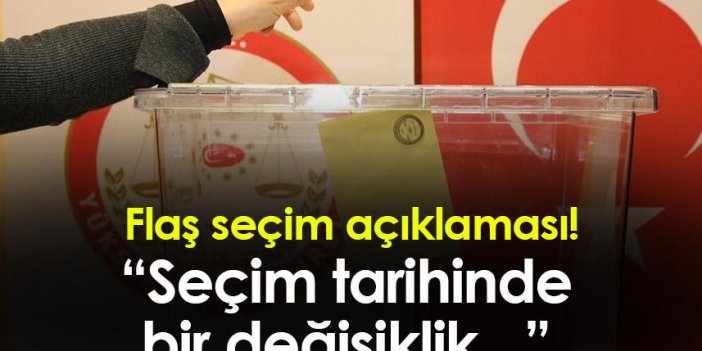 AK Partili Ömer Çelik'ten Seçim açıklaması! Seçim tarihinde bir değişiklik...