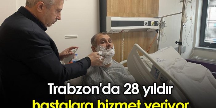 Trabzon'da 28 yıldır hastalara hizmet veriyor